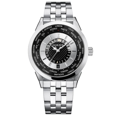 Jacob Zech Horloge New York City Silver