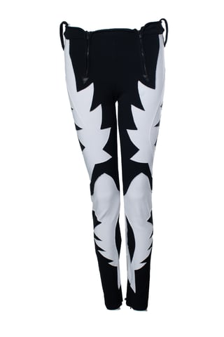 Givenchy, black and white leggings