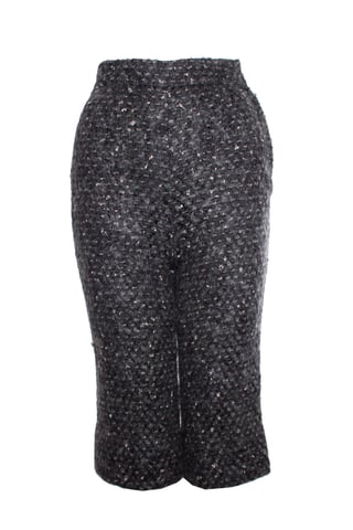 Dolce & Gabbana, Grey wool knee pants.