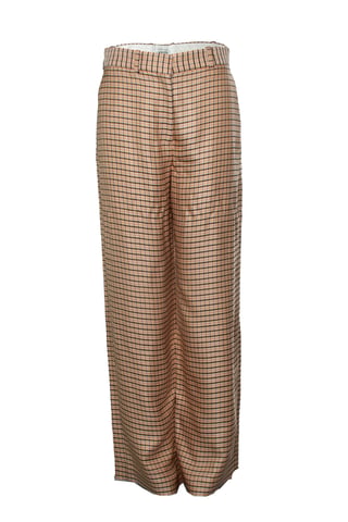 Lanvin, checkered pantalon