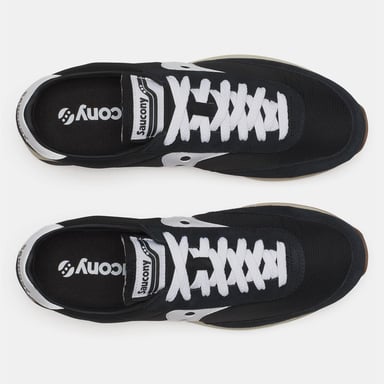 Saucony Unisex Adult 80 Suede Trainers (Black/White)