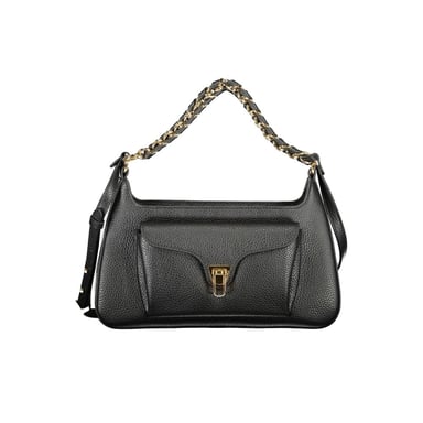 Coccinelle Nero Leather Women Handbag