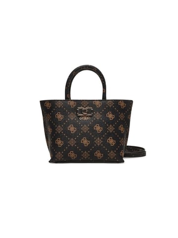 Guess Crossbody-väska Espresso-logotyp