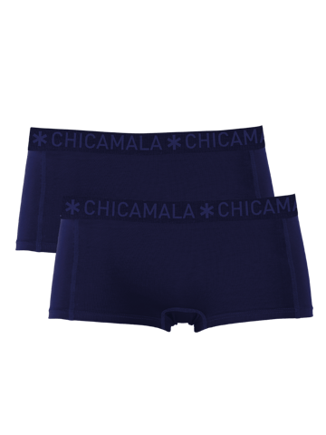Chicamala Girls' Boxer Shorts - 2-Pack - Girls' Underwear