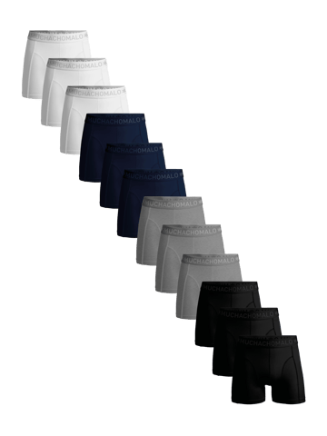 Muchachomalo Men's Boxer Shorts - 12-Pack - Men's Underwear
