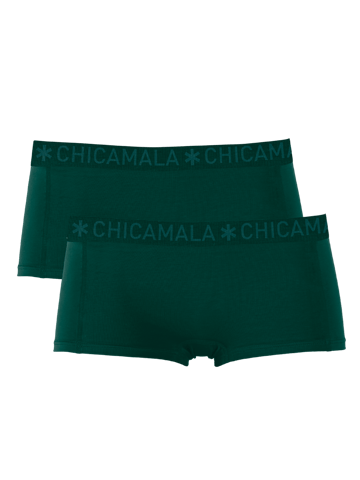 Chicamala Girls' Boxer Shorts - 2-Pack - Girls' Underwear