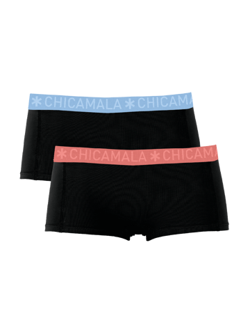 Chicamala Boxershort - 2-Pack - Meisjes Ondergoed