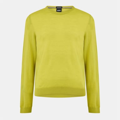 Hugo Boss Mens Leno-P Jumper (Bright Green)