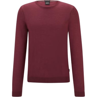 Hugo Boss Mens Leno-P Jumper (Dark Red)