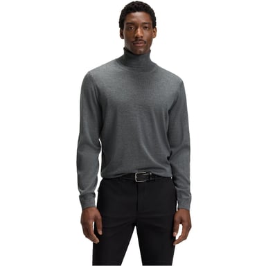 Boss Mens Musso-P Jumper (Medium Grey)