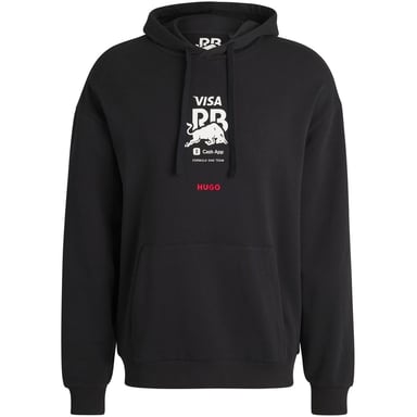 Hugo Mens Vcarb Racing Bulls Back Print Hoodie (Black)