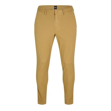 Boss Mens Logo Slim Trousers (Light Beige)
