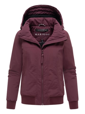 Marikoo Mooni women’s winter bomber jacket with fleece lining