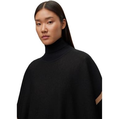 Boss Dames/Dames Lia Poncho (Zwart)