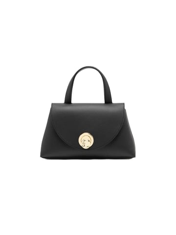 Coccinelle Handväska Svart/Kognac