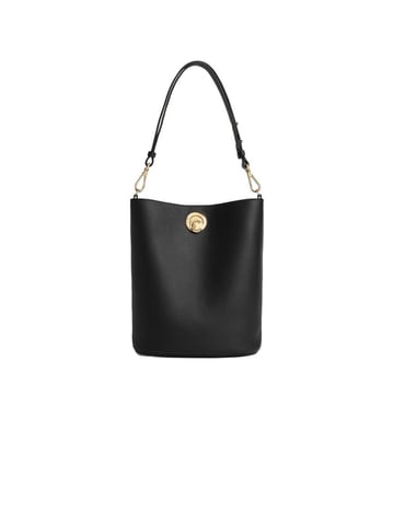 Coccinelle Bucket Bag Black/Cognac