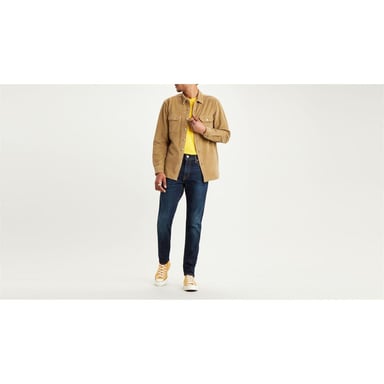 Levis Mens 512 Tapered Leg Slim Jeans (Dark Indigo)