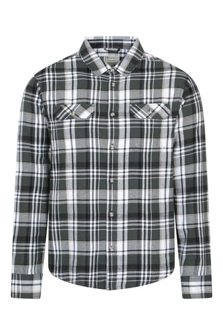 'Trace' Men's Flannel Shirt 100% Cotton Long Sleeve Everyday Casual Winter Top