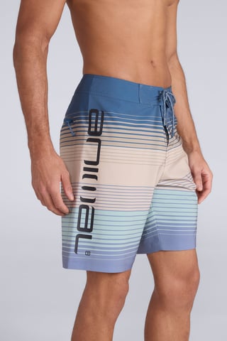 'Brett' Men's Boardshorts Quick Dry Sun Protection Swimming Trunks Purple
