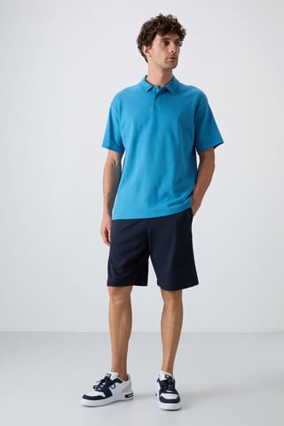 Men's Cotton-Blend Shorts