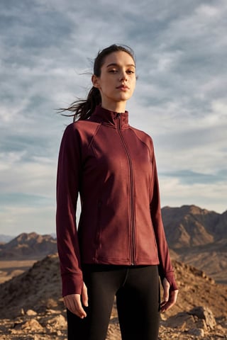 Women's Polyester-Lycra Sweatshirt