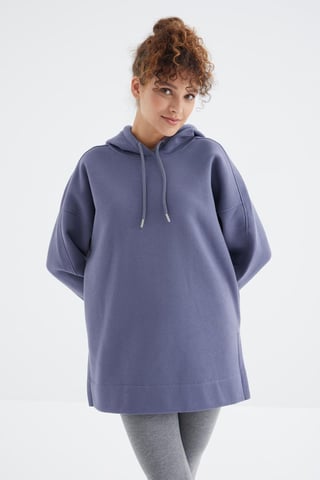 Oversized Hooded Sweatshirt With Pocket