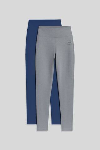 High-Waist Cotton-Lycra Jersey Leggings