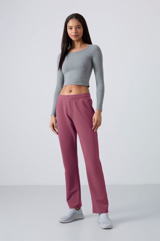 Women’s Straight-Leg Fleece Sweatpants