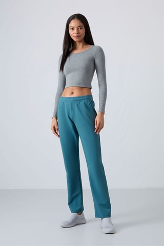 Women’s Straight-Leg Fleece Sweatpants