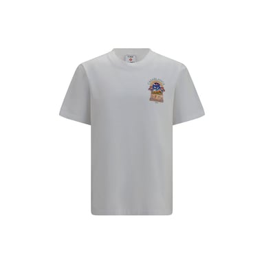 Casablanca White Cotton T-Shirt