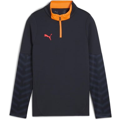 Puma Childrens/Kids Cup Quarter Zip Drill Top (Navy/Red)