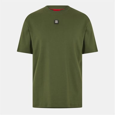 Hugo Mens Dalile Stacked T-Shirt (Dark Green)
