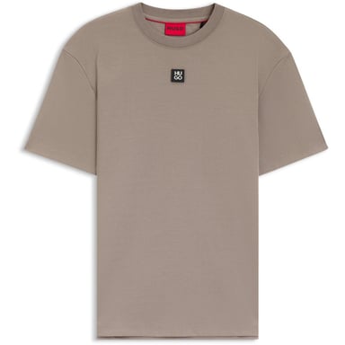 Hugo Mens Dalile Stacked T-Shirt (Brown)