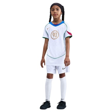 Nike Childrens/Kids Total 90 Energy Checkered T-Shirt (White/Blue)