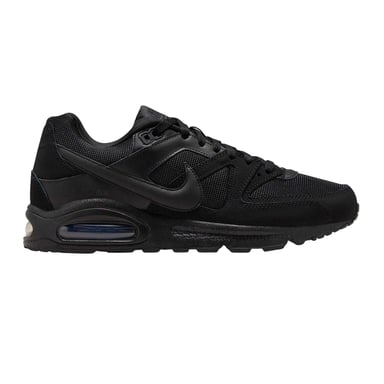 Nike Mens Air Max Command Leather Trainers (Black)