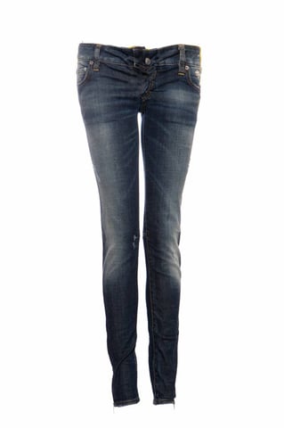 Dsquared2, middle blue biker jeans