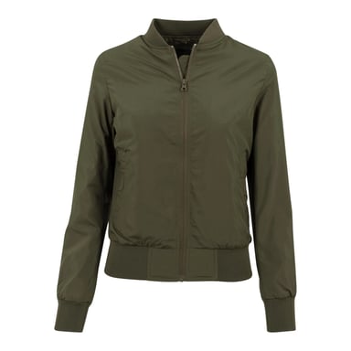 Urban Classics Dames/Dames Lights Bomberjack (Donkere Olijf)