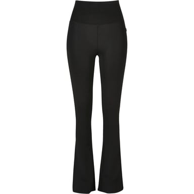 Urban Classics Womens/Ladies Stretch Jersey Organic Bootcut Leggings (Black)