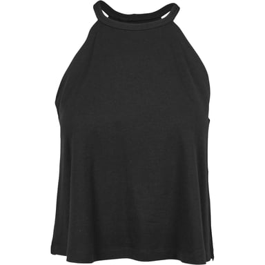 Urban Classics Dames/Dames Halter Hals Tanktop (Zwart)