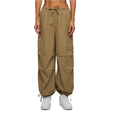 Urban Classics Dames/Dames Katoenen Parachute Cargo Broek (Khaki)