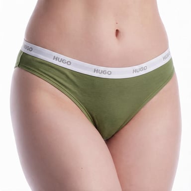 Women's Classic Elastic Cotton Briefs with Logo 50557102