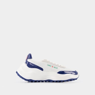 Atlantis Sneakers - Casablanca - Vit/marin - Läder