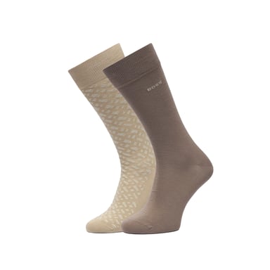 Pack of 2 Pairs of Men's Mid-Calf Cotton Socks 50515141