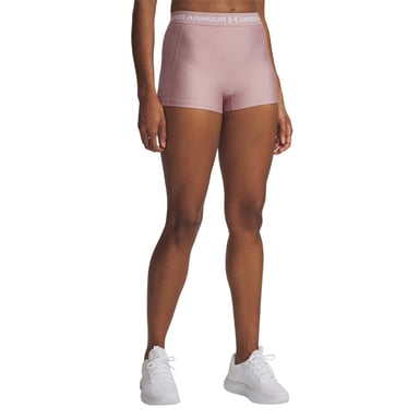 Under Armour Womens/Ladies Ribbed Compression Shorts (Pink)