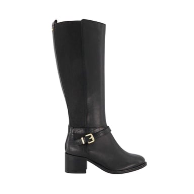 Dune London Womens/Ladies Tildy Elasticated Knee-High Boots (Black)