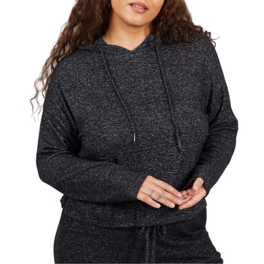Brave Soul Womens/Ladies Hoodie (Charcoal)