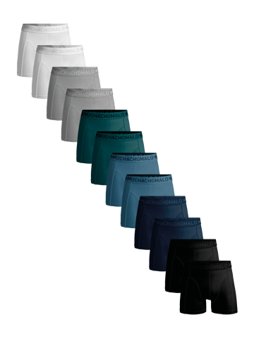 Muchachomalo Men's Boxer Shorts - 12-Pack - Men's Underwear