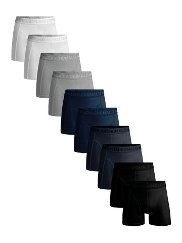 Muchachomalo Men's Boxer Shorts - 10-Pack - Men's Underwear