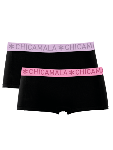 Chicamala Girls' Boxer Shorts - 2-Pack - Girls' Underwear