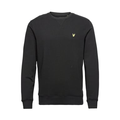 Lyle & Scott Sweatshirt med rund hals i svart